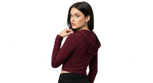Women Cropped Hoodie
