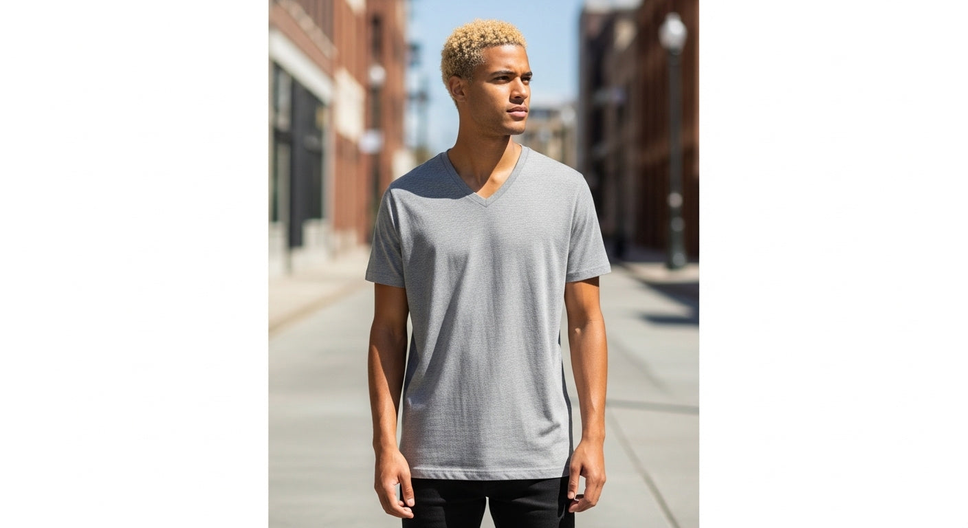 Unisex V Neck T-Shirt